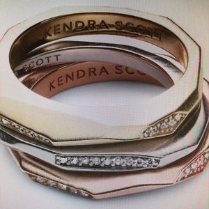 Kendra Scott Joel Stackable Ring Set!